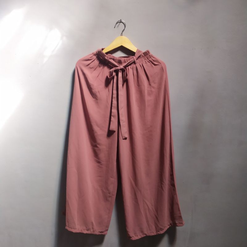 Kulot Cerruti Ceruty pita Baby doll celana wanita kulot cullote pants ceruti  baby dol Preloved