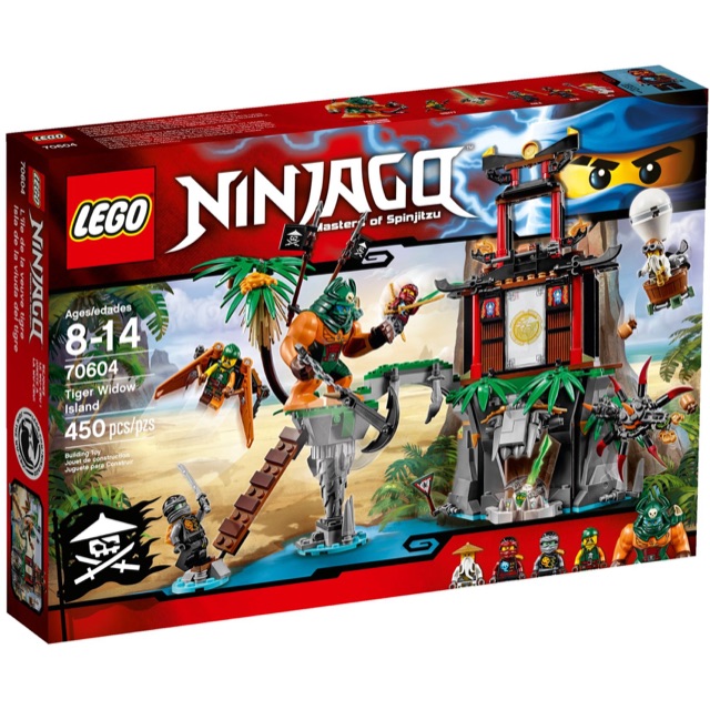 lego ninjago tiger widow island