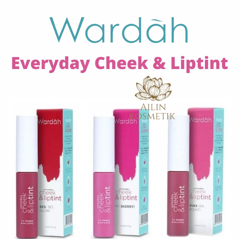 Wardah everyday cheek &amp; liptint - My Baerry by AILIN