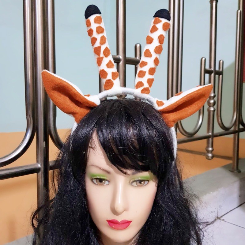 Bando Jerapah Kostum Hewan Topeng Binatang Giraffe