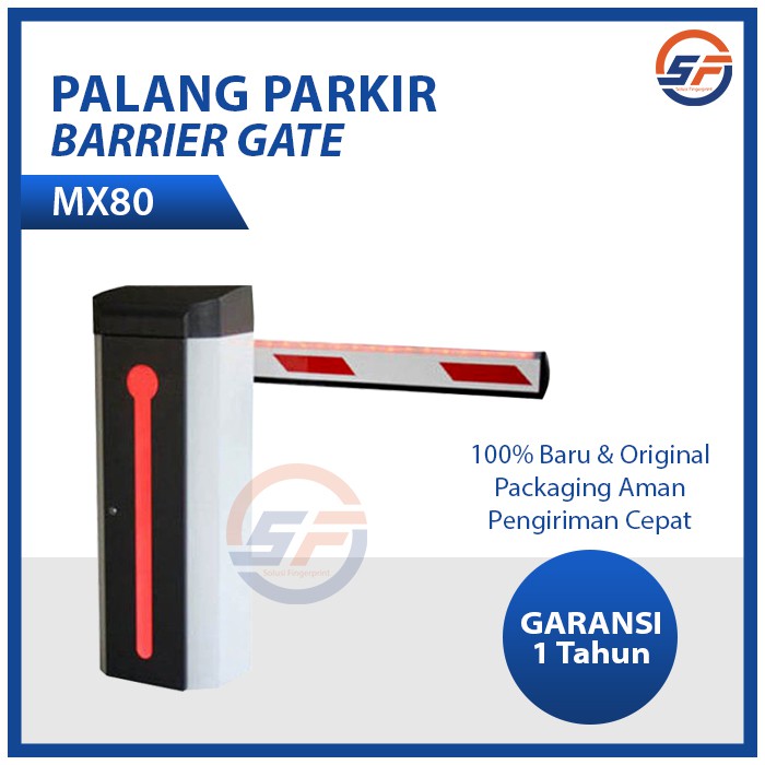 Palang Parkir BARRIER GATE MX80 1 Tahun Garansi