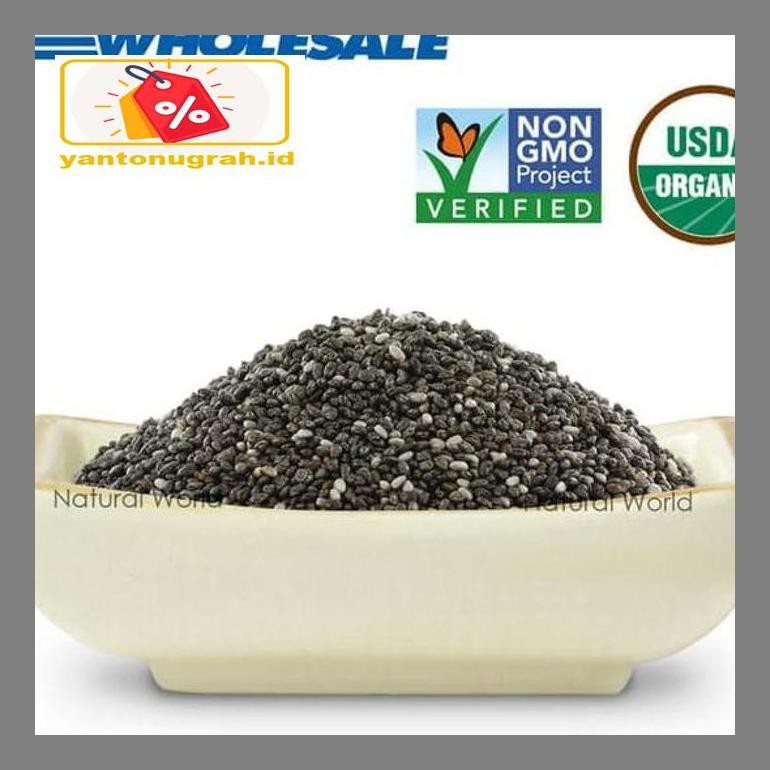 

S50Mkkar Organic Black Chia Seeds 300 Gr Dr05Ytd