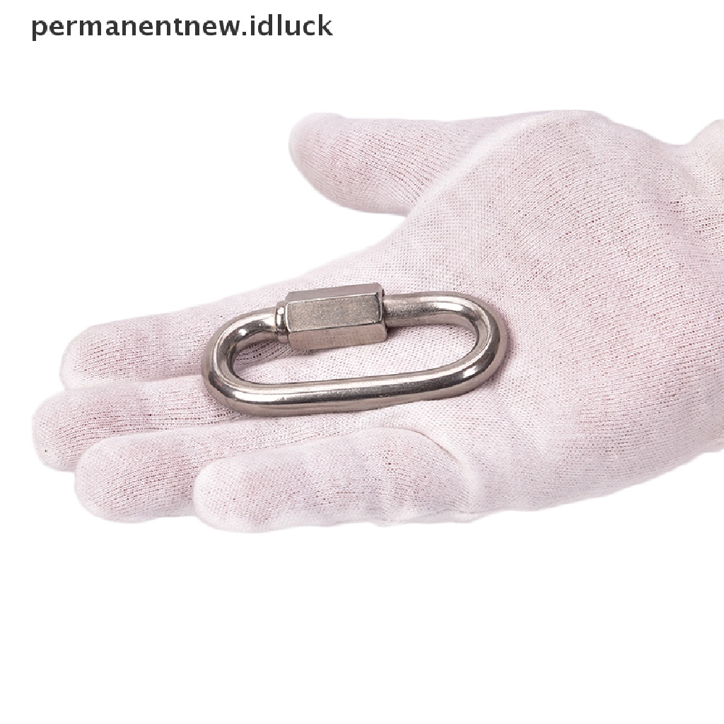 Carabiner Bahan Stainless Steel Untuk Panjat Tebing