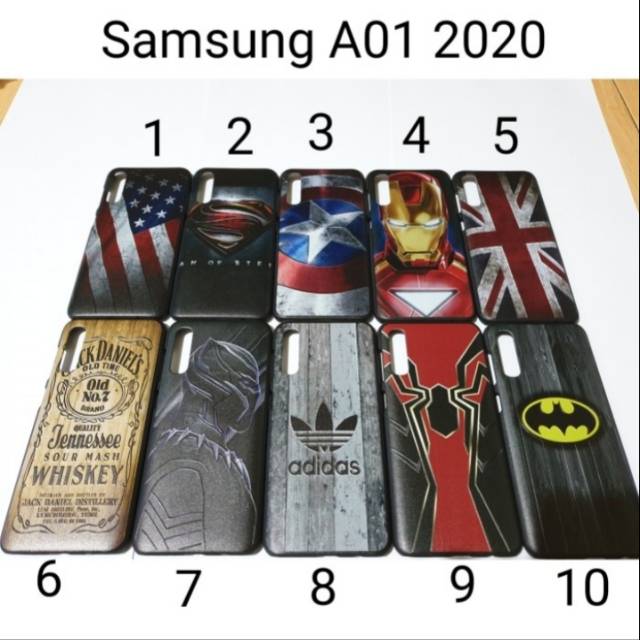 Hardcase Samsung A01 2020 Kondom HP Samsung A01 2020 Motif Hero