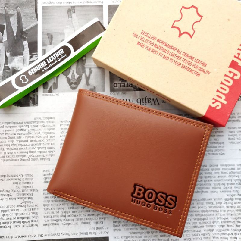 Dompet Pria Branded Tebal Model Lipat Dompet Cowok HucoBos