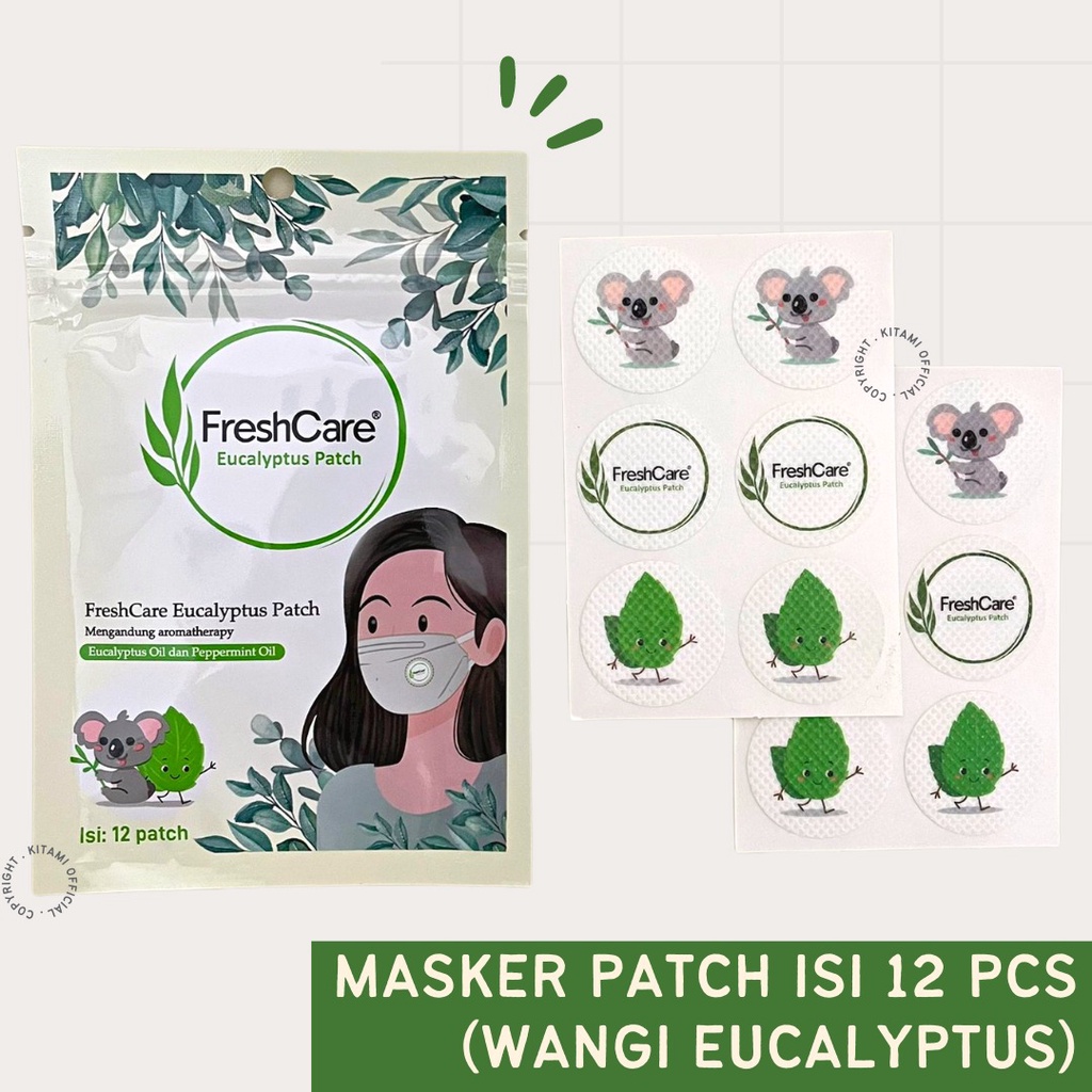 Jual FRESHCARE PATCH EUCALYPTUS STIKER MASKER ISI 12 FRESH CARE ...