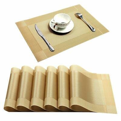 Trend-Tatakan piring alas makan table mat PVC anti slip dekorasi meja Alas meja