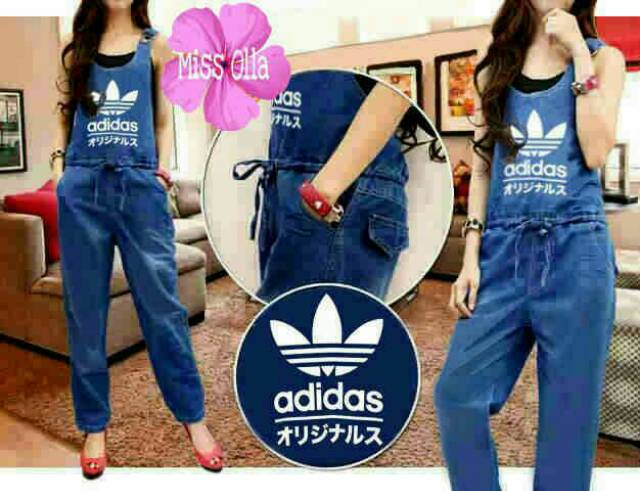 Jumpsuit denim adidas