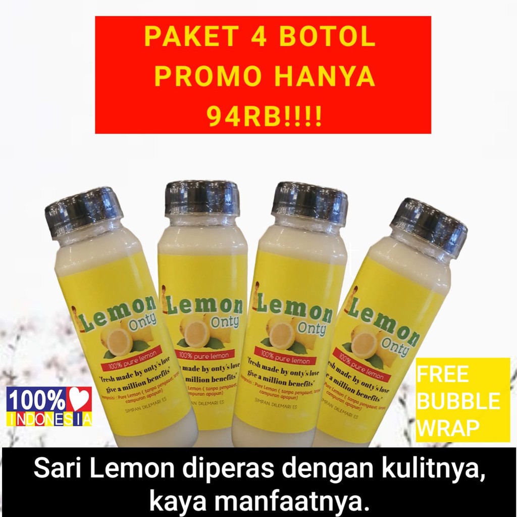 

Lemon Peras Murni LEMON ONTY kualitas Premium! PROMO