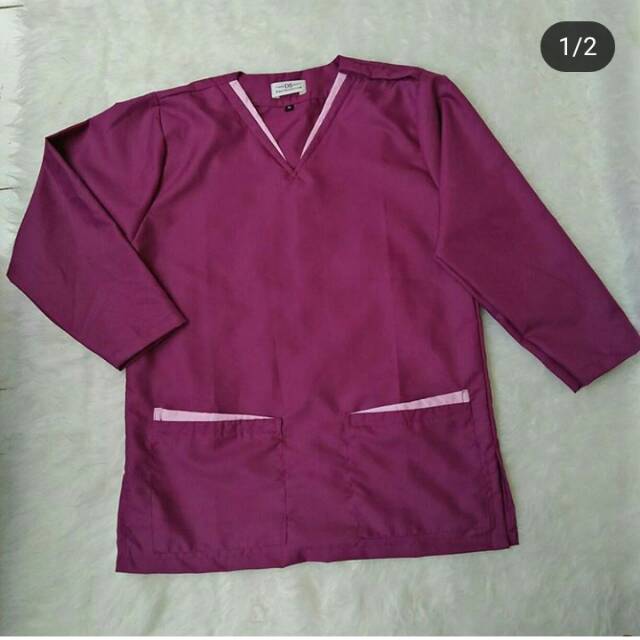 Baju Scrub Lengan Panjang BAJUKU