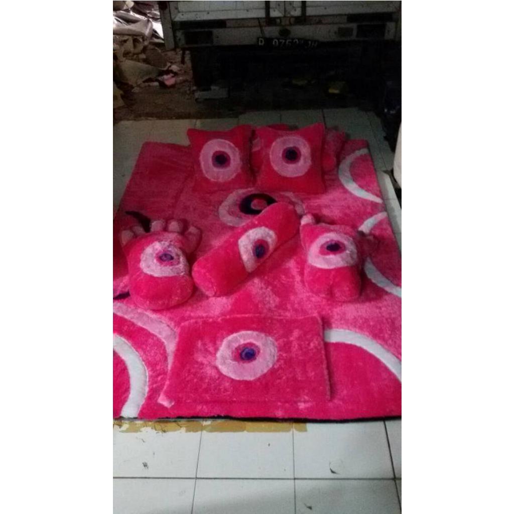 Karpet Rasfur Set ( Bisa Request Motif )