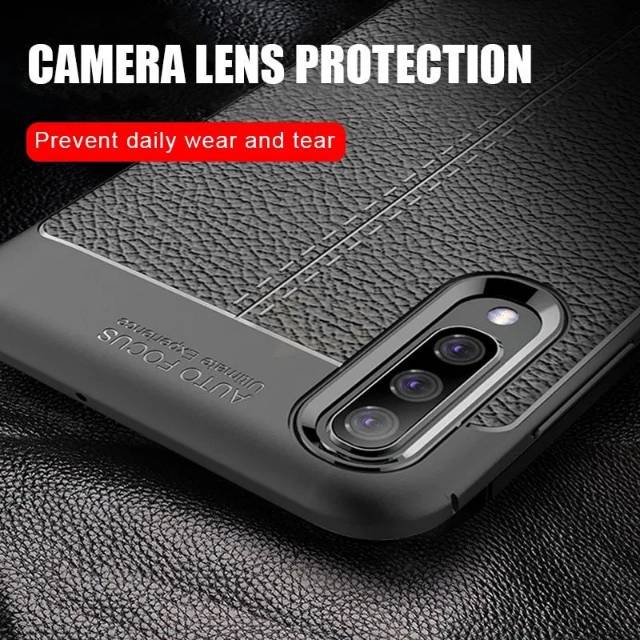 Case samsung A20s black cover Auto-focus