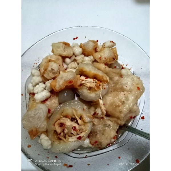 

baso aci isi ayam suwir