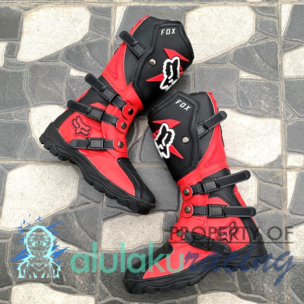 Sepatu Trail Boots SV Motocross MX Lokal Premium Best Quality - 003