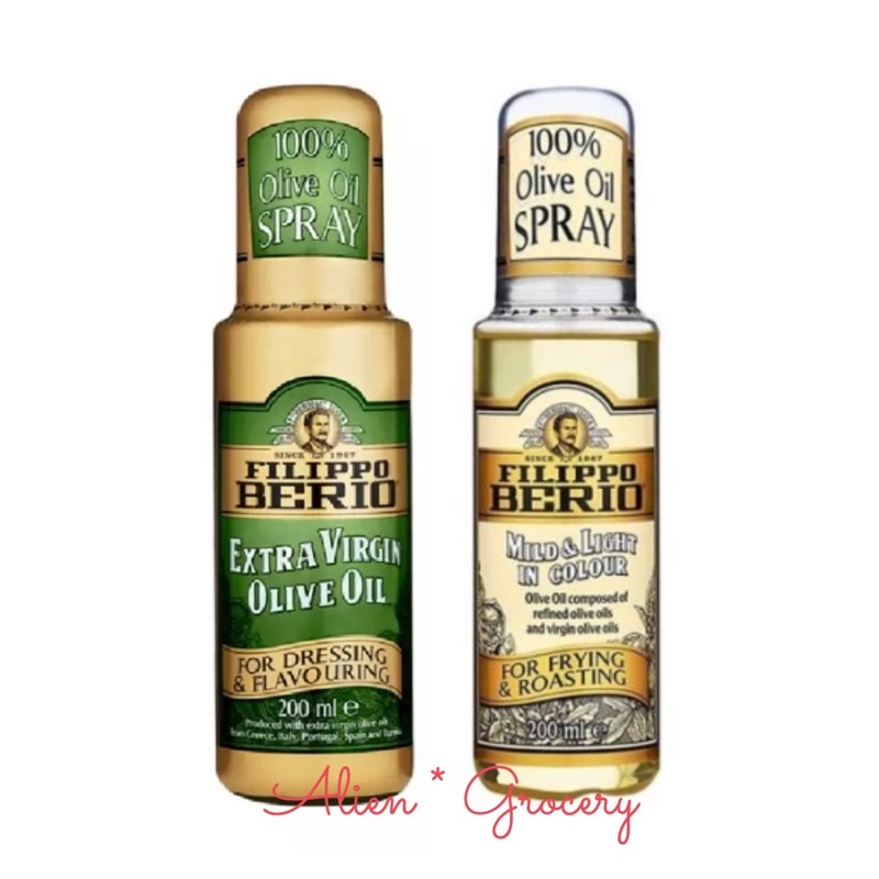 

Filippo Berio Olive Oil Spray Extra Light Extra Virgin 200ml
