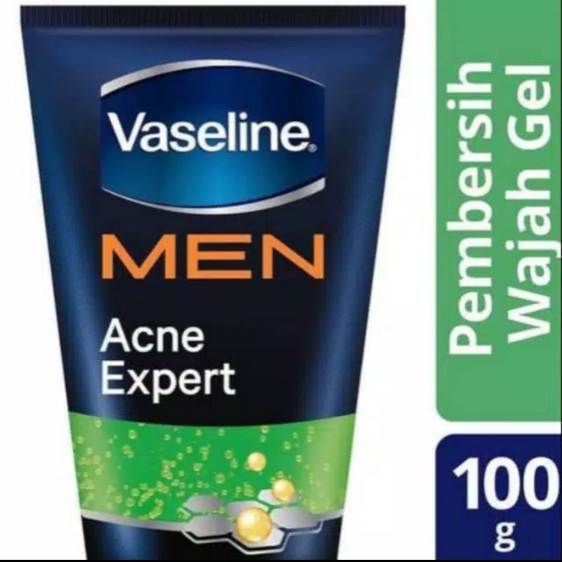 Vaseline MEN Active Bright Acne Expert Gel wash 100gr
