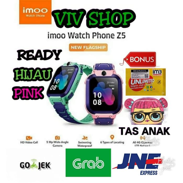 IMOO Z5 WATCH PHONE HD VIDEO CALL GARANSI RESMI