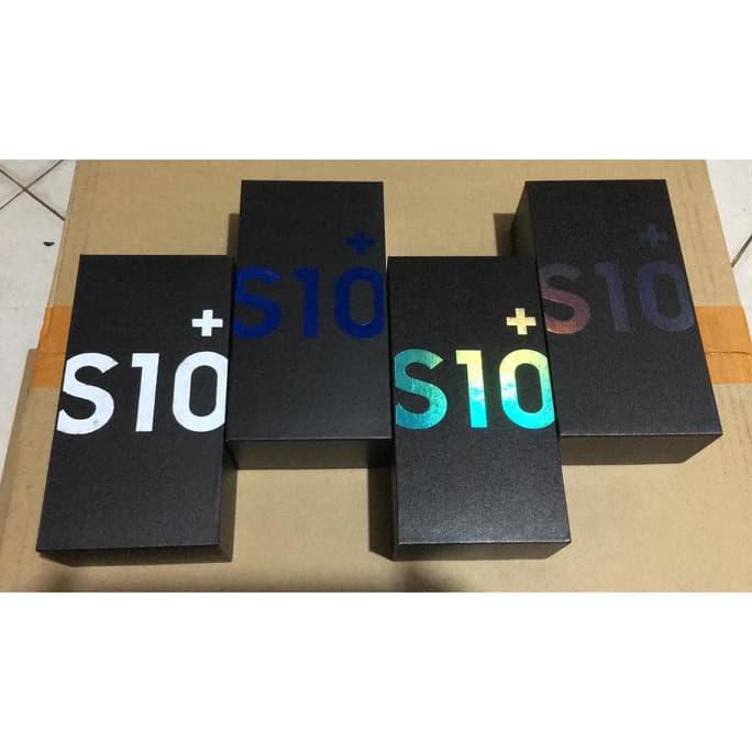 

Dus/Box/Kotak Samsung S10+ (Plus) Fullset Box Dan Acc Termurah - Biru Bdd Dijamin Ori