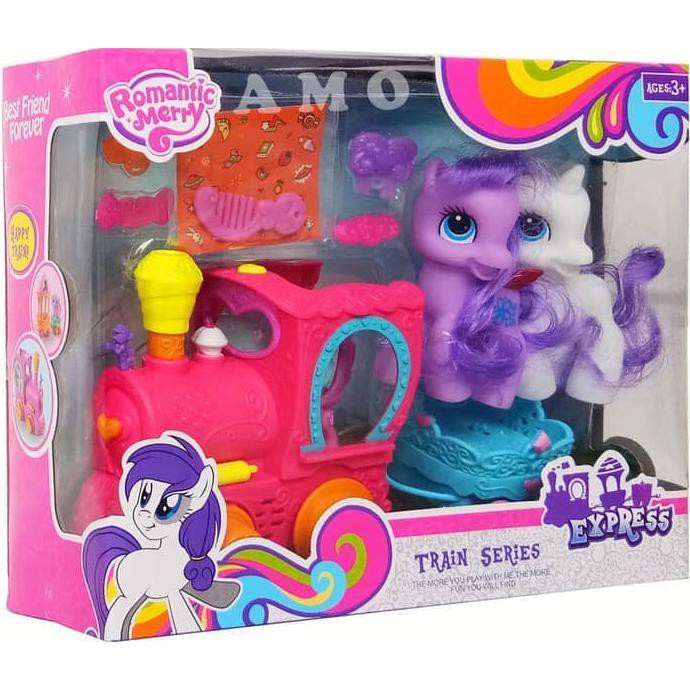 Beautiful Figure Little Pony Train Ba-104
