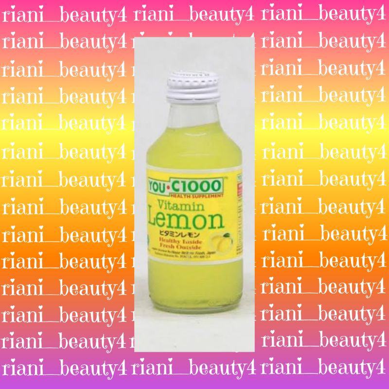 

YOU C.1000 LEMON HEALTH DRINK 140 ML