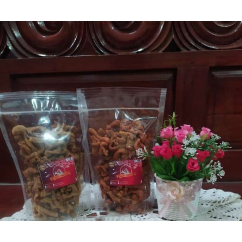 

Usus goreng enak kemasan 250g
