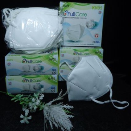 Masker KN95 Putih & Warna 4 PLY / 5 PLY ORIGINAL