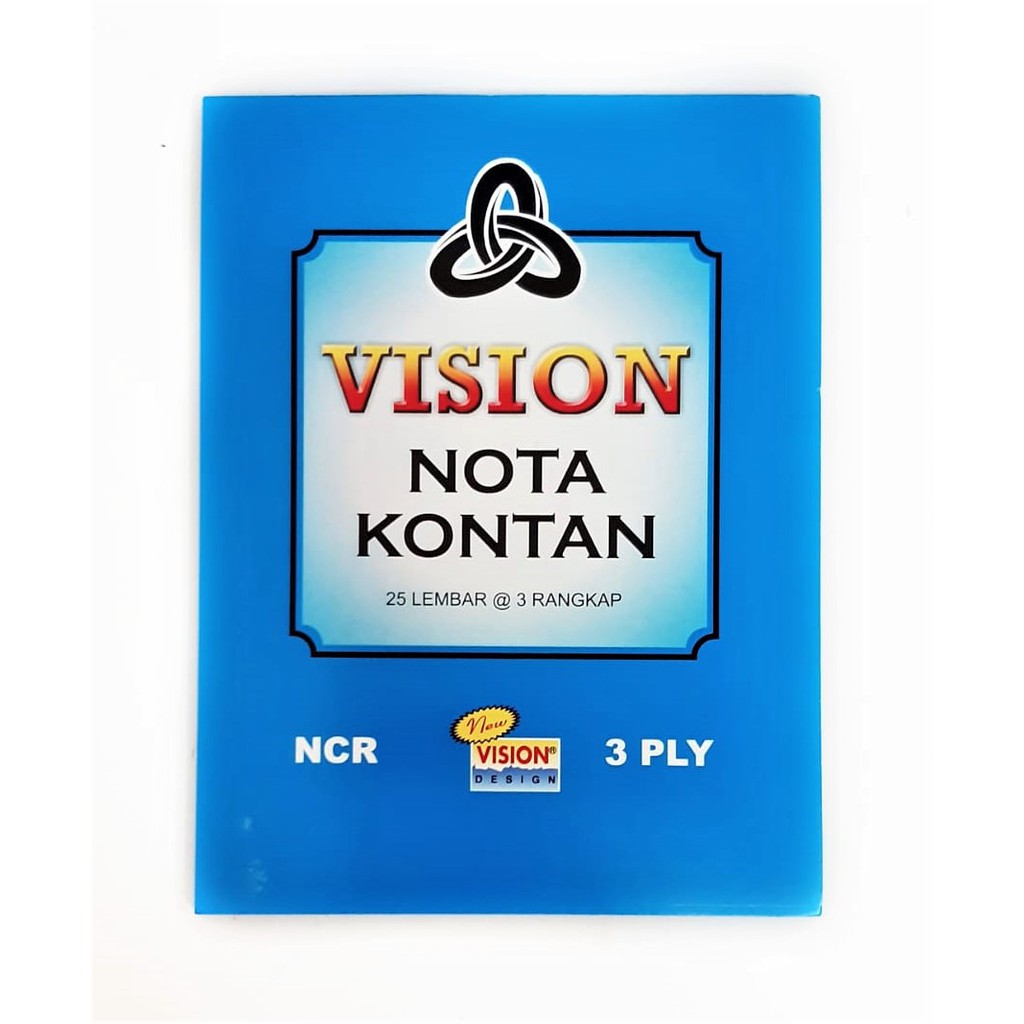 

BUKU NOTA KONTAN 3 PLY TANPA KARBON CARBONLESS NCR 3 PLY BESAR