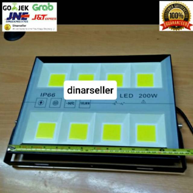 LAMPU SOROT LED 200W IP66 PUTIH