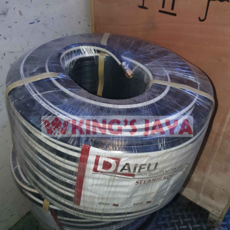 Selang Angin Kompresor 100 meter x 8.5 mm - Selang Steam Cuci Motor Mobil AC