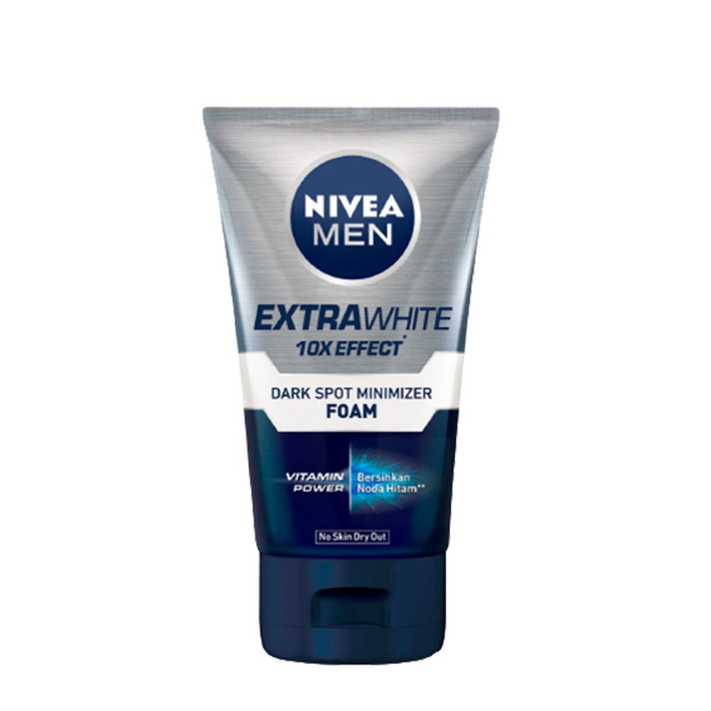 NIVEA Men Extra Whitening Dark Spot Minimizer Facial Foam 100ml