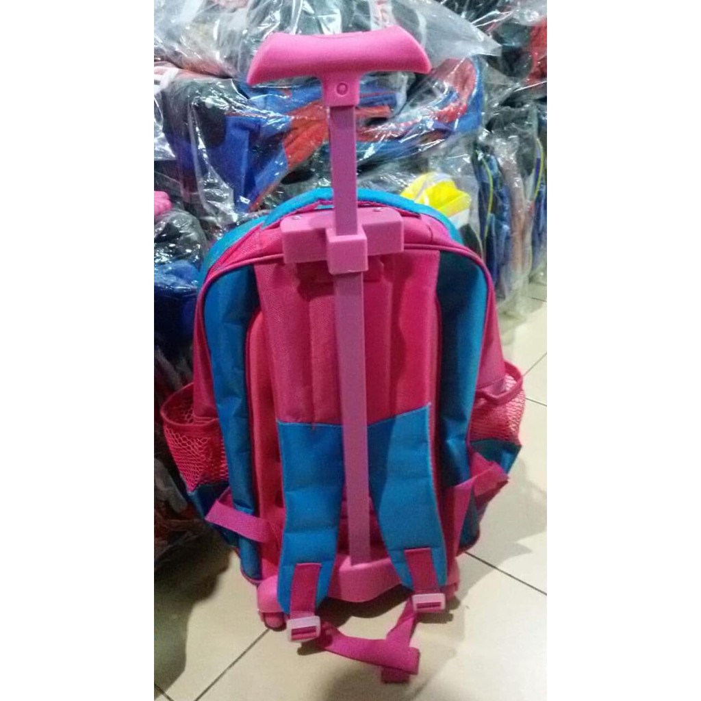 TAS TROLI ANAK SD LITTLE PONY MOTIF TIMBUL 3D