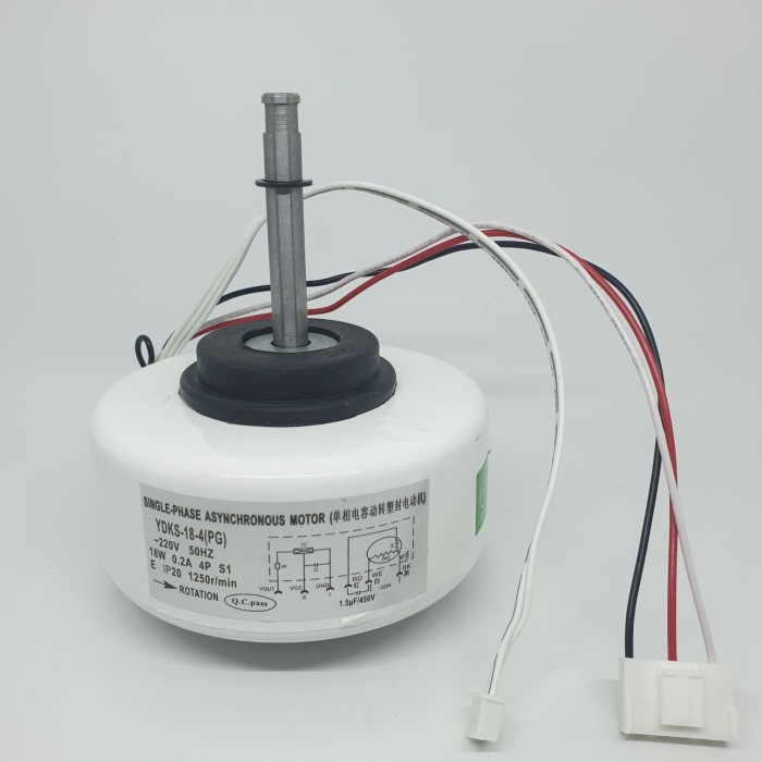 Indoor Motor Fan Ac Sharp Ydks18-4 Unit Baru