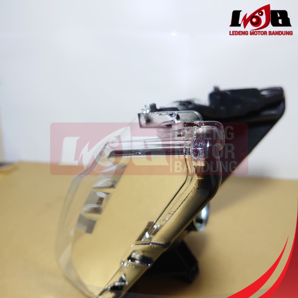 Reflektor Beat Lama Karbu Headlamp Kaca Lampu Depan Lokal Geronimo