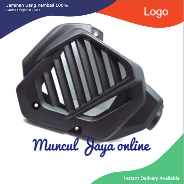 Tutup Radiator Vario 125 old lama Cover Comp Radiator 19150-KZR-600