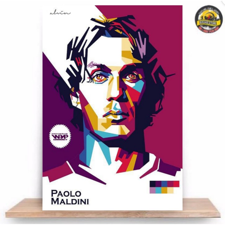 Poster Paolo maldini