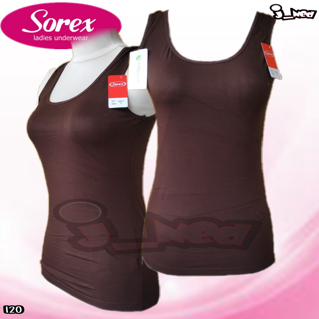 J120 ATASAN KAOS DALAM WANITA TANKTOP WANITA CAMISOL SOREX