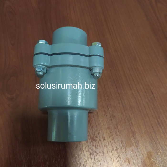 PVC 1&quot; 1 in Check Valve King Da Jeng Taiwan Cek Pipa One Way Inch