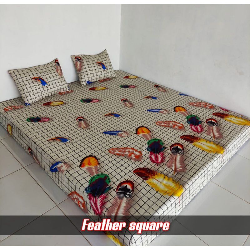 Sprei Feather Square