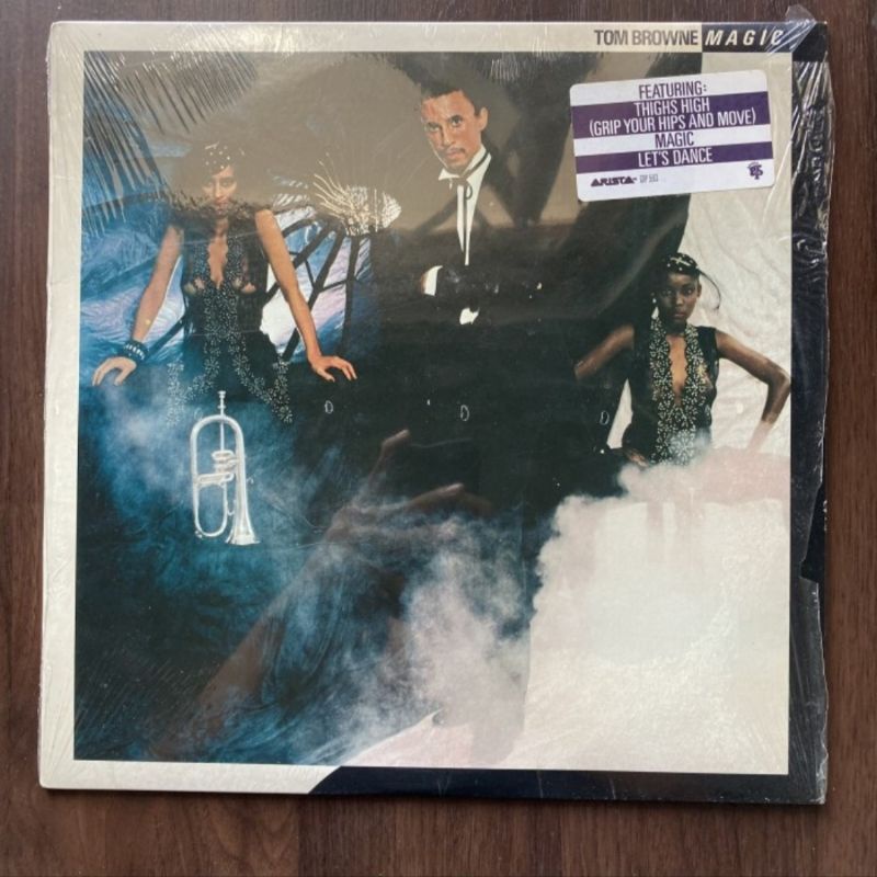 Vinyp Jazz Funk , Tom Browne - Magic , Piringan Hitam