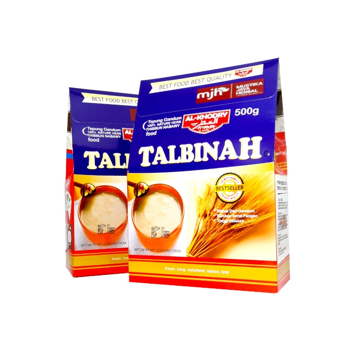 

Talbinah Tepung Gandum Talbinah Halus Thibb Nabawy Makanan Serat Tinggi Sehat Lambung 500gr