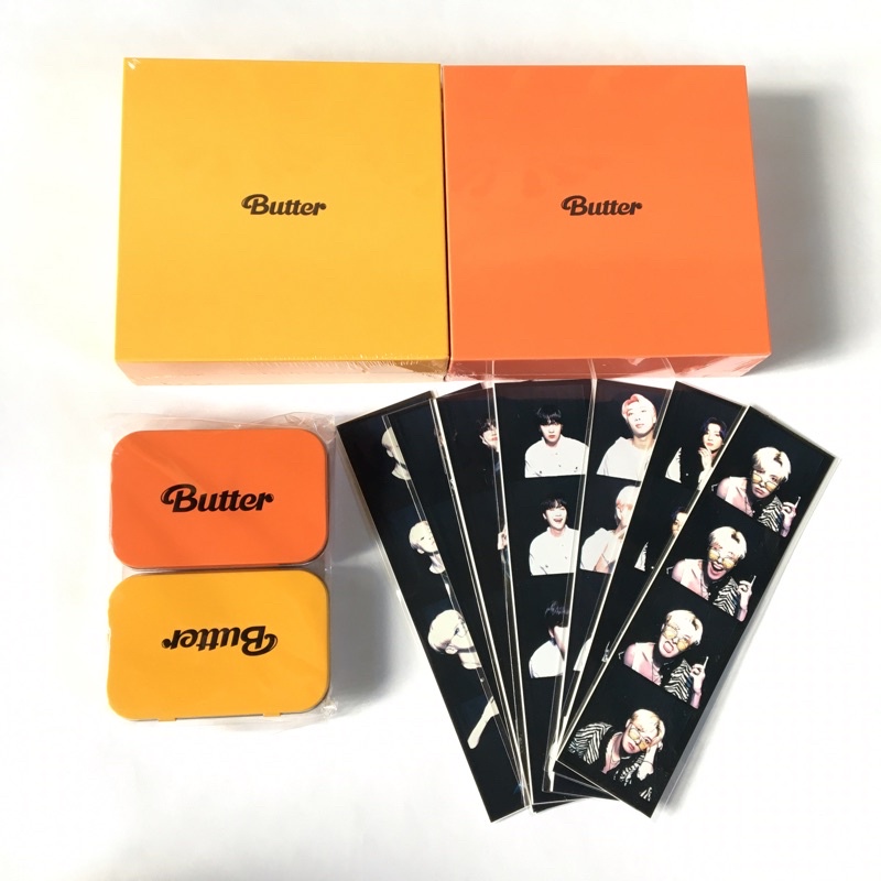 [READY STOCK] BTS BUTTER POB WEVERSE PHOTOSTRIP JUNGKOOK V TAEHYUNG JIN SEOKJIN