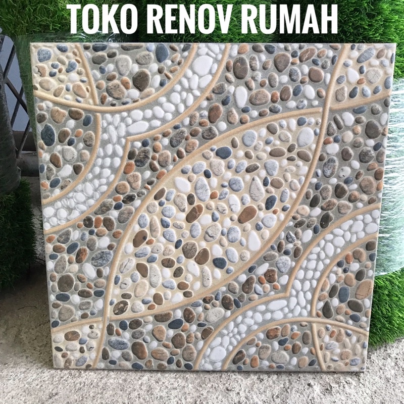 Jual Keramik X Motif Batu Kasar Keramik Garasi Keramik Lantai Kamar Mandi Keramik Teras