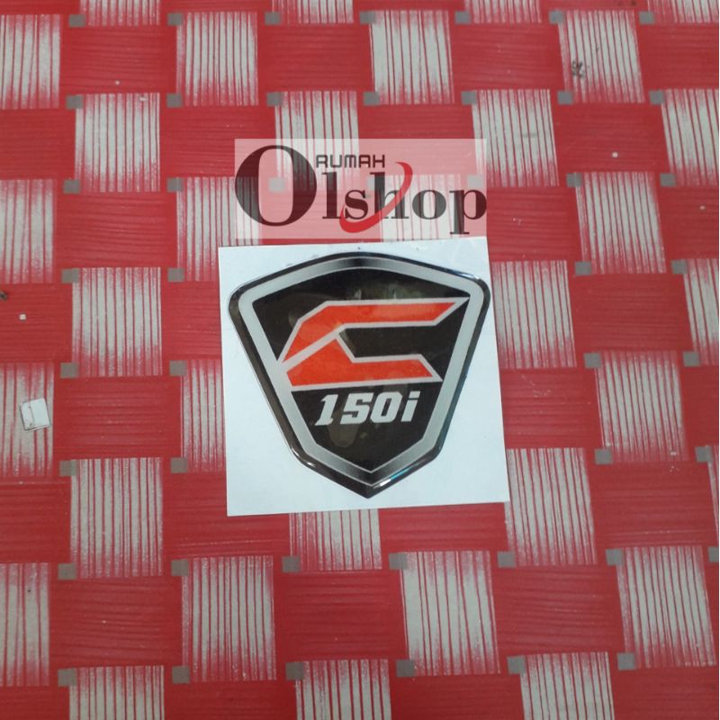 

sticker timbul merah klick logo variasi 22346