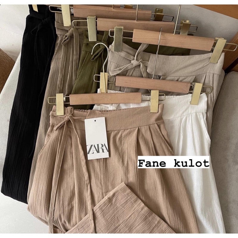 FANE KULOT LINEN CRINKLE