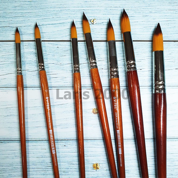 

Kuas Lukis / Cat Akrilik / Acrylic Brush / Cat Air Round V-Tec 230R