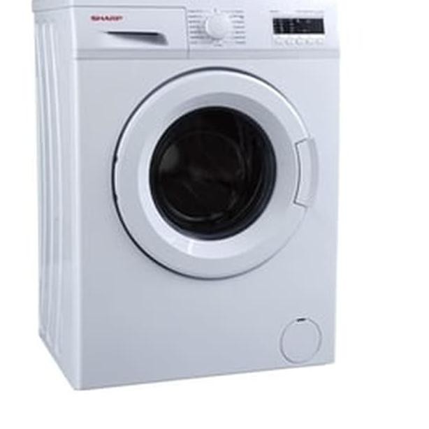 Ü BRAND.ORI Sharp ES-FL862 Front Loading Mesin Cuci 6 Kg Boomerang Series