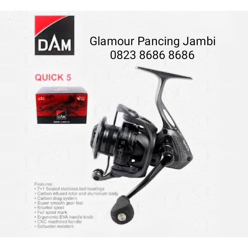 REEL AJIKING DAM QUICK / KATROL PANCING AJIKING DAM QUIK