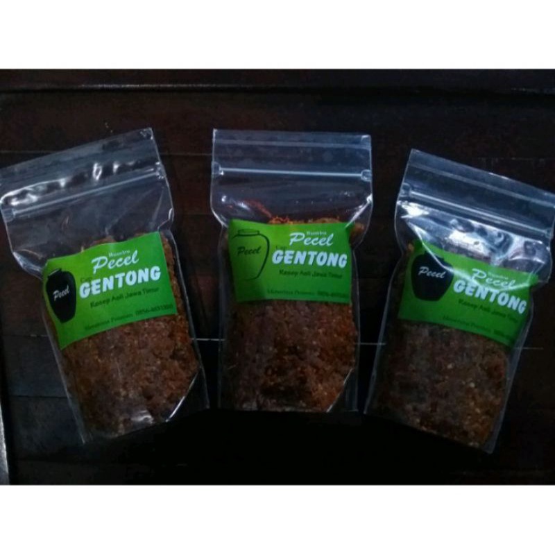 

Bumbu Pecel Cap Gentong (kemasan pouch 250gr)