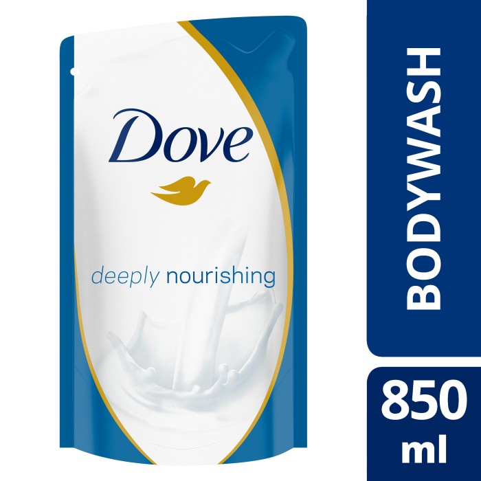 Dove Body Wash Deeply Nourishing Refill 850 Ml