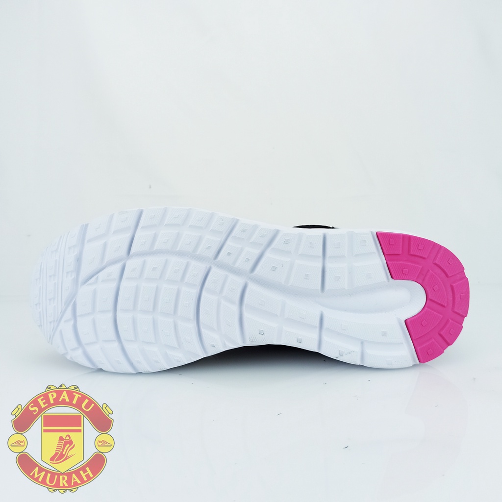 Ardiles Men Riffle Speed Sepatu Lari - Hitam/Merah Fushia